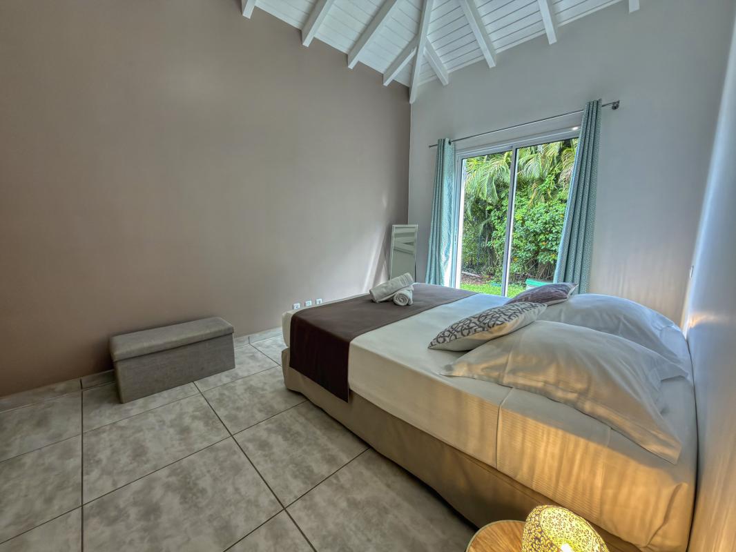 17.Location Villa piscine Saint François Guadeloupe_Suite parentale
